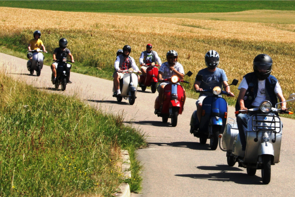 Vespa routes in Germany: an overview of the most attractive tours